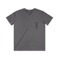 JIVEY Essentials Fitted V-Neck Short Sleeve Cotton Tee
