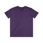 JIVEY Essentials Fitted V-Neck Short Sleeve Cotton Tee