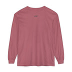 JIVEY Eminent Unisex Garment-dyed Long Sleeve Shirt