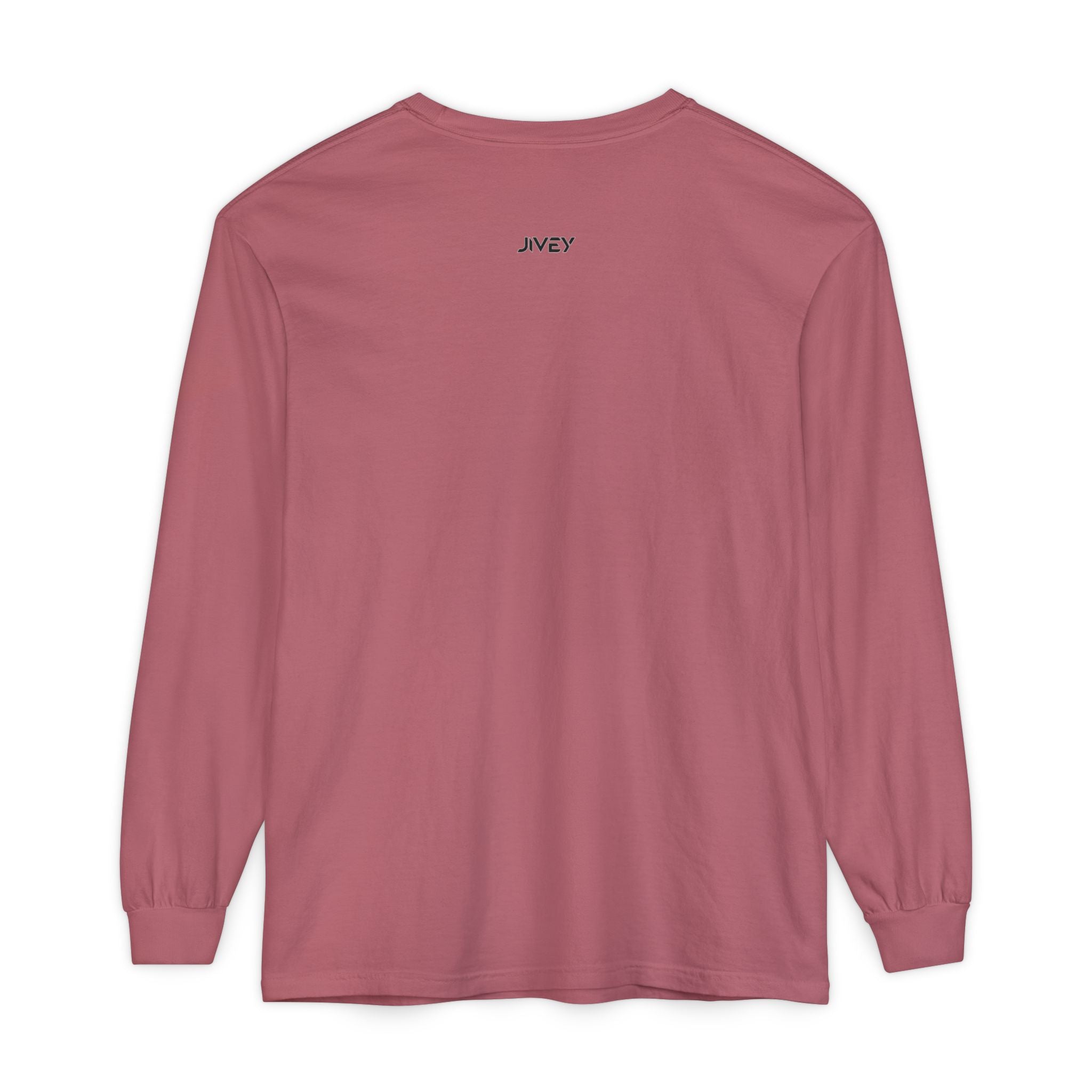 JIVEY Eminent Unisex Garment-dyed Long Sleeve Shirt