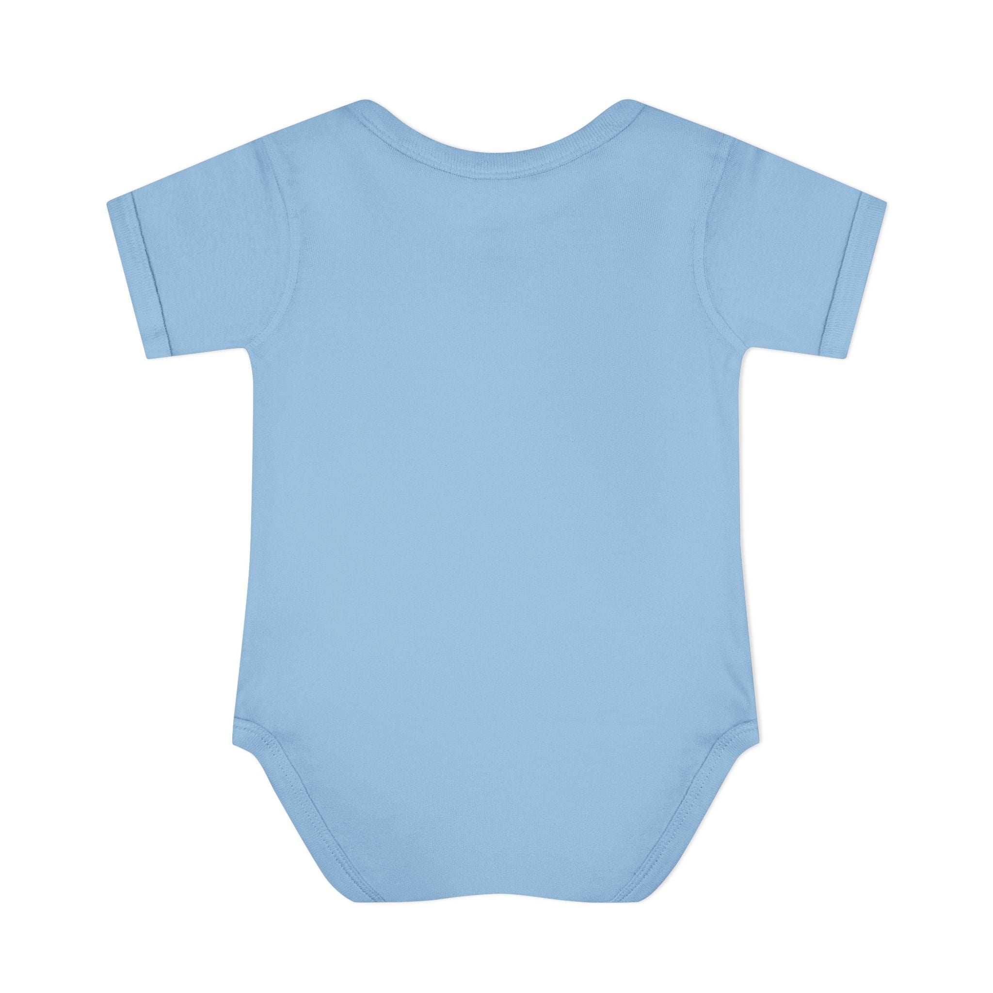 JIVEY Essentials Infant Baby Rib Short Sleeves Bodysuit