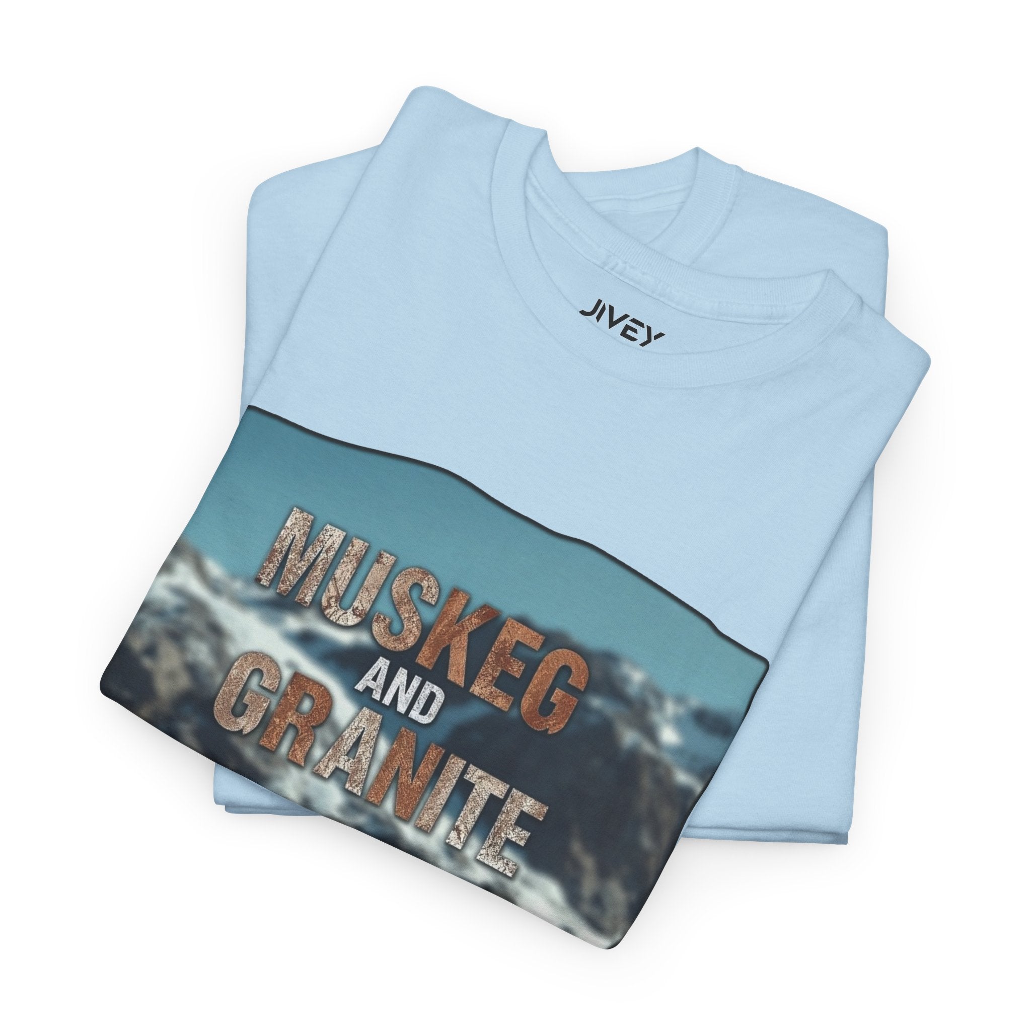 Muskeg and Granite Formation Unisex Heavy Cotton Tee