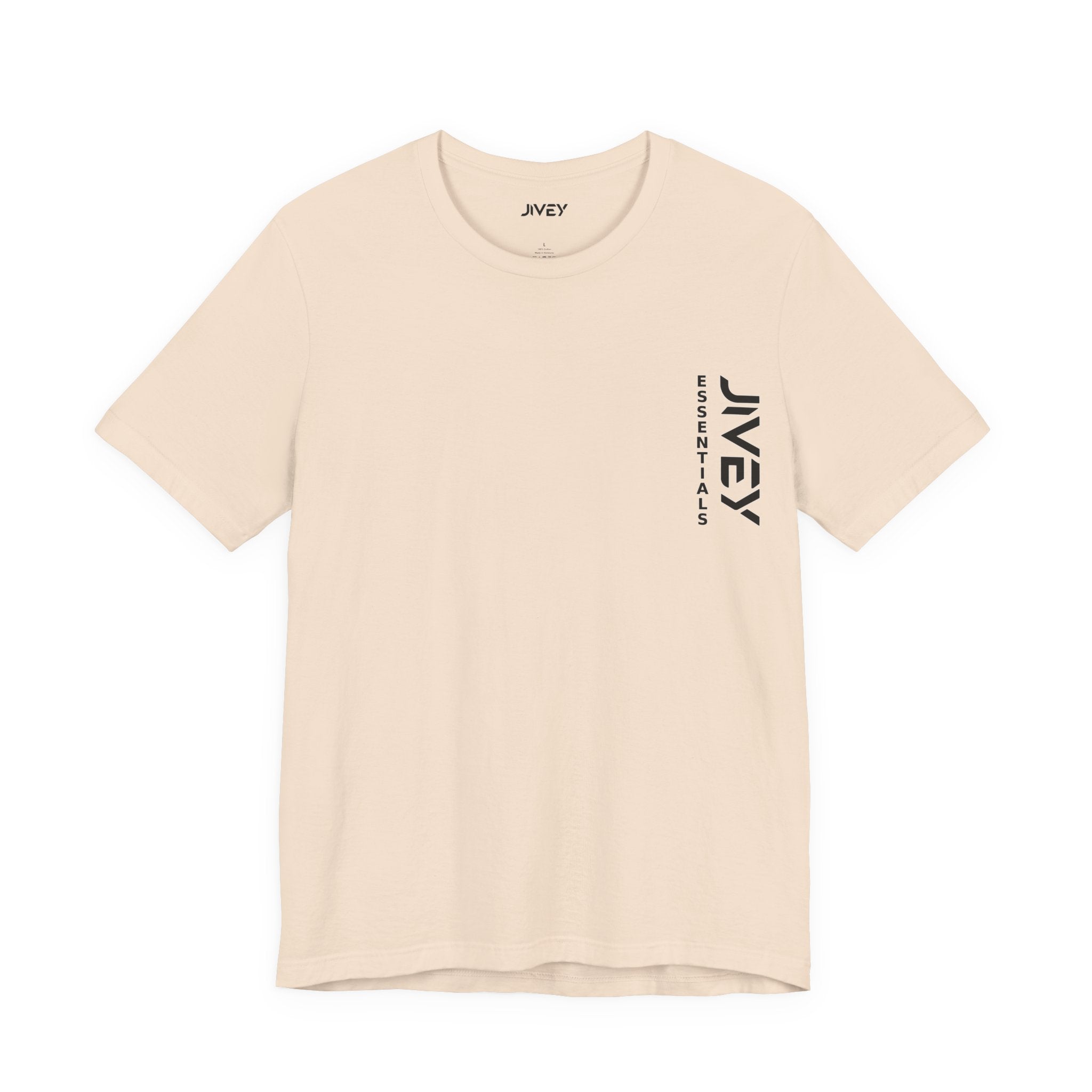 JIVEY Essentials Unisex Jersey Short Sleeve Soft Cotton Tee