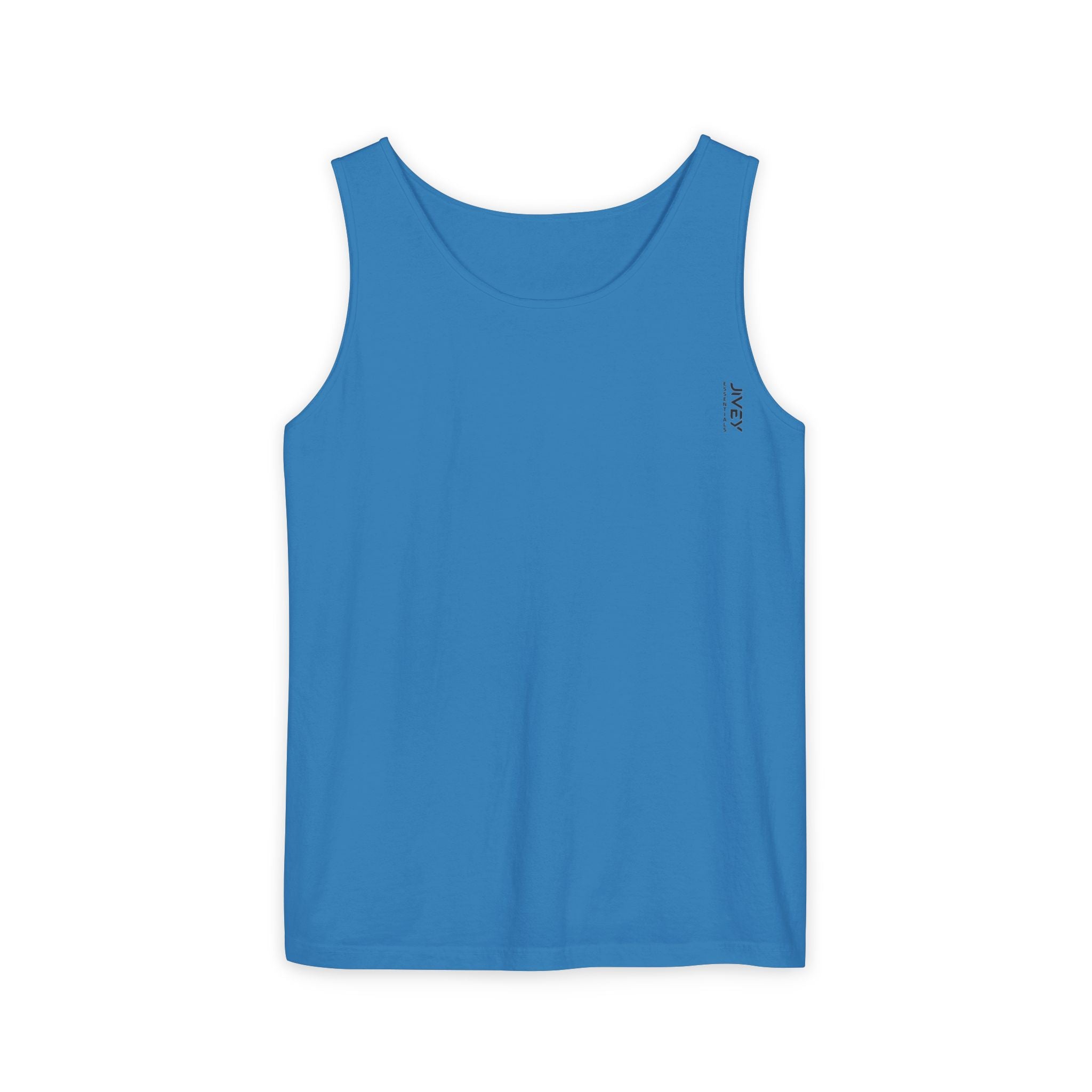 JIVEY Essentials Unisex Relaxed-fit Light Garment-Dyed Tank Top