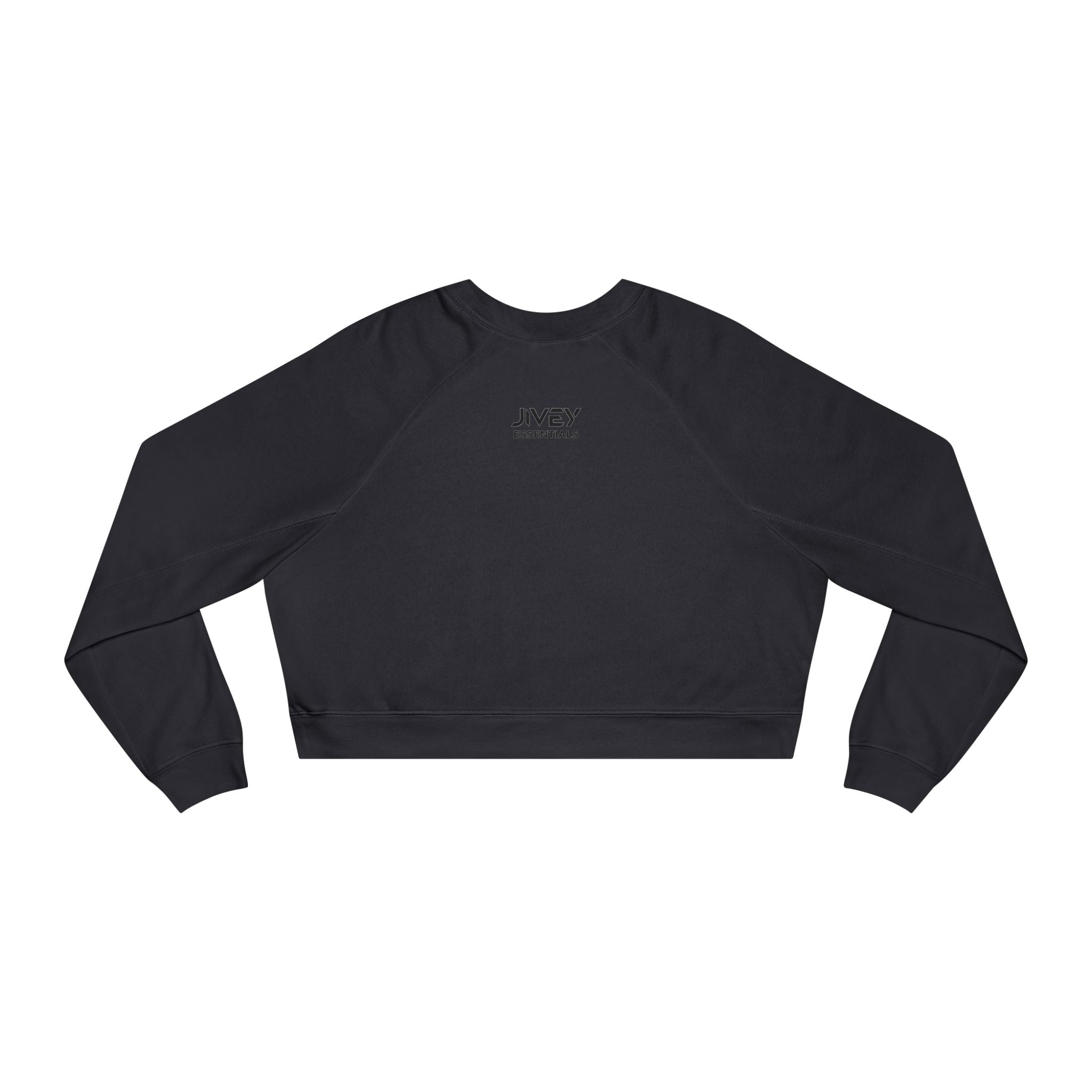 JIVEY Essentials Women's Cropped Fleece Pullover Sweatshirt