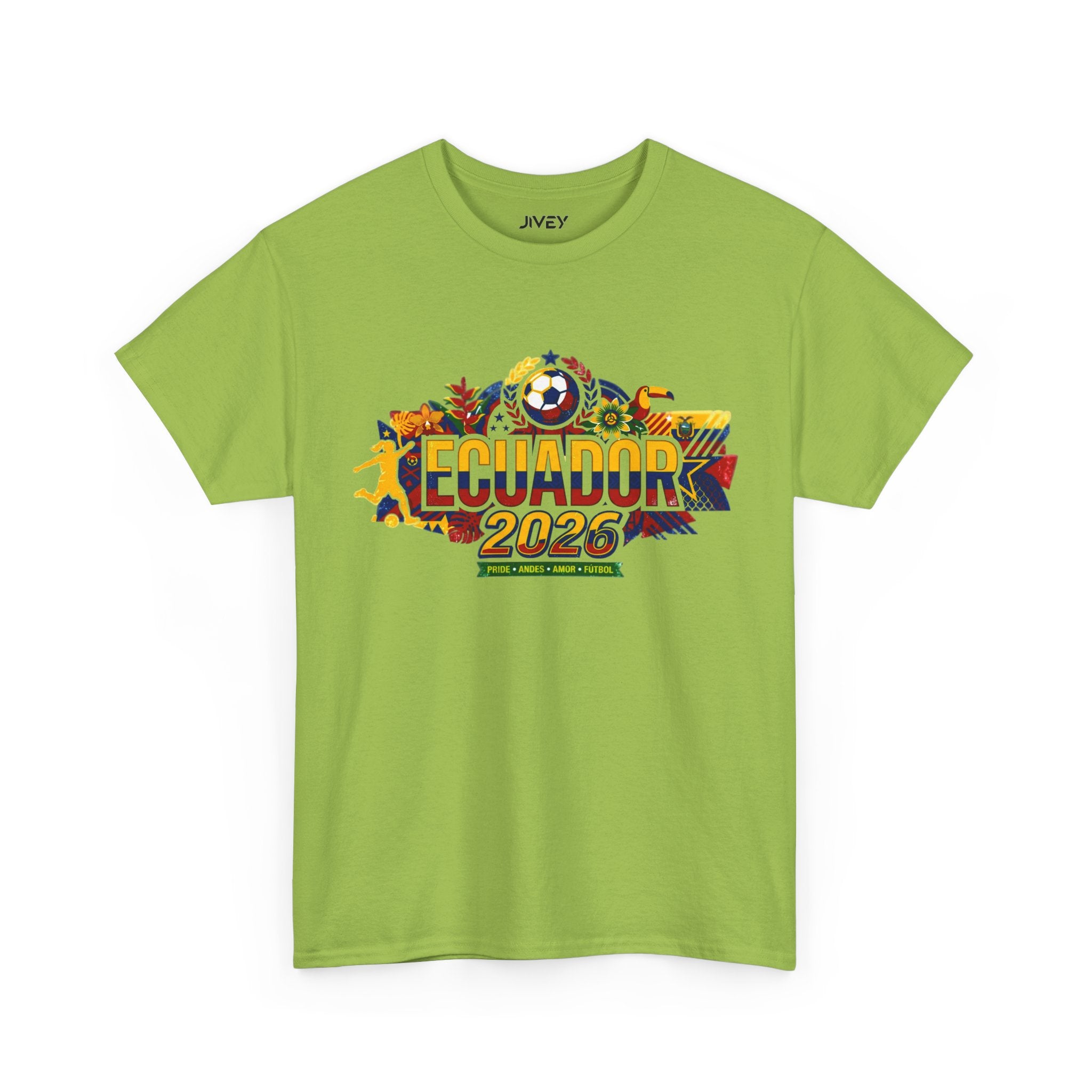 Ecuador Soccer Fan Tee