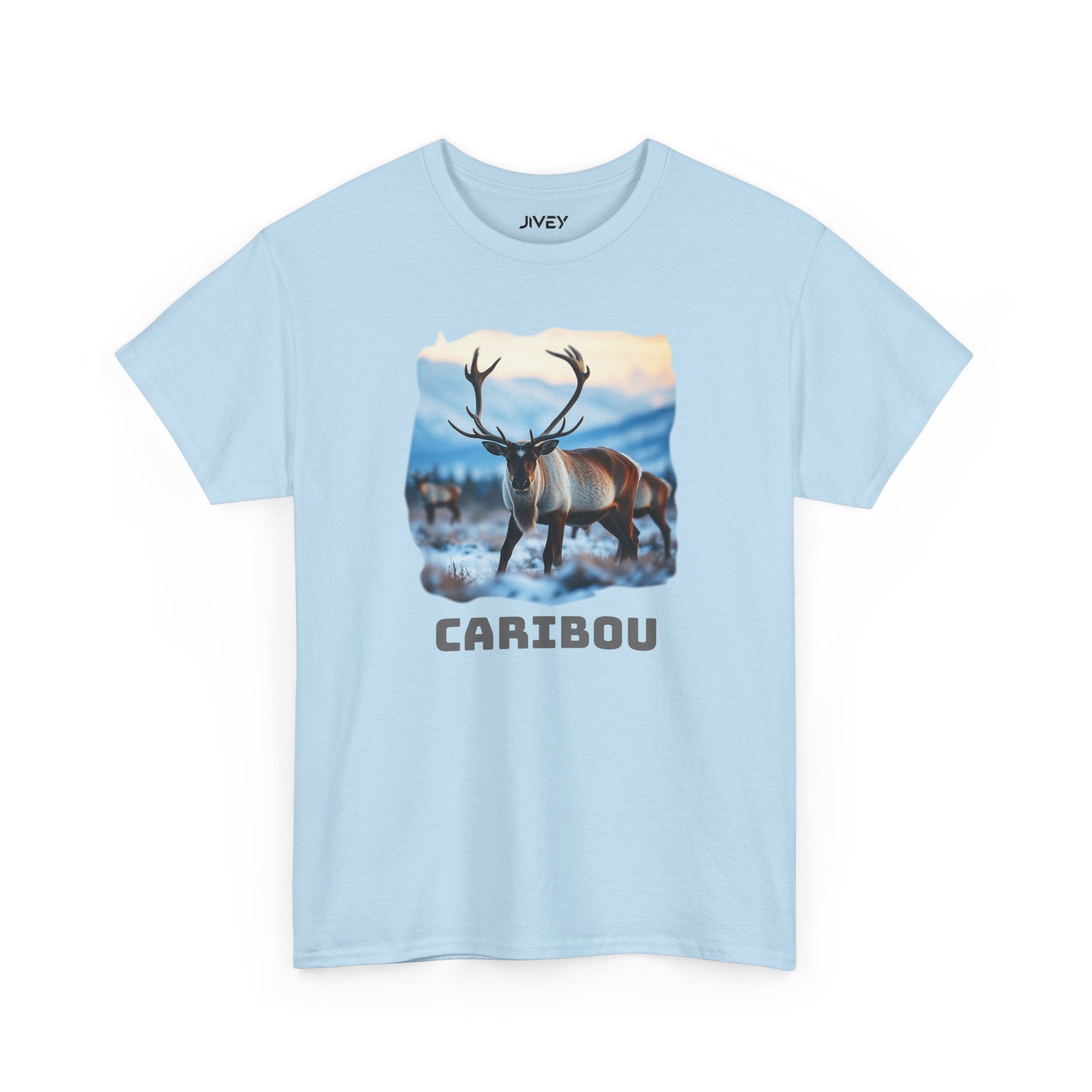 Caribou of Canada Unisex Heavy Cotton Tee