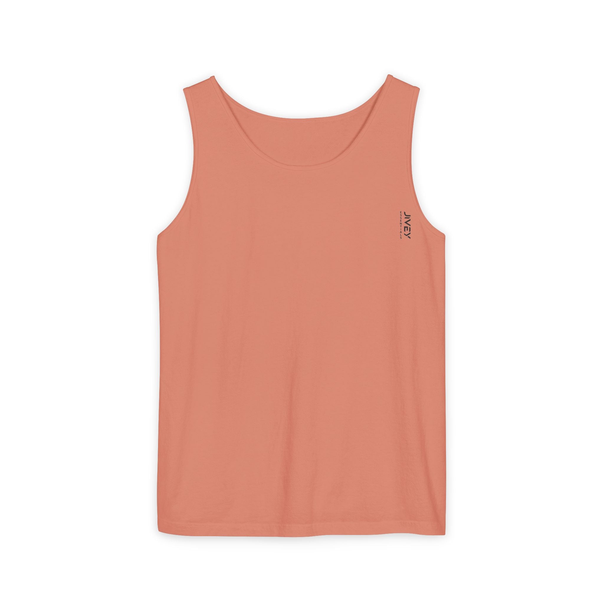 JIVEY Essentials Unisex Relaxed-fit Light Garment-Dyed Tank Top