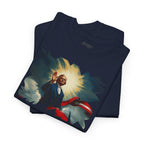 Pledge of Allegiance Oil Paint Unisex Heavy Cotton Tee
