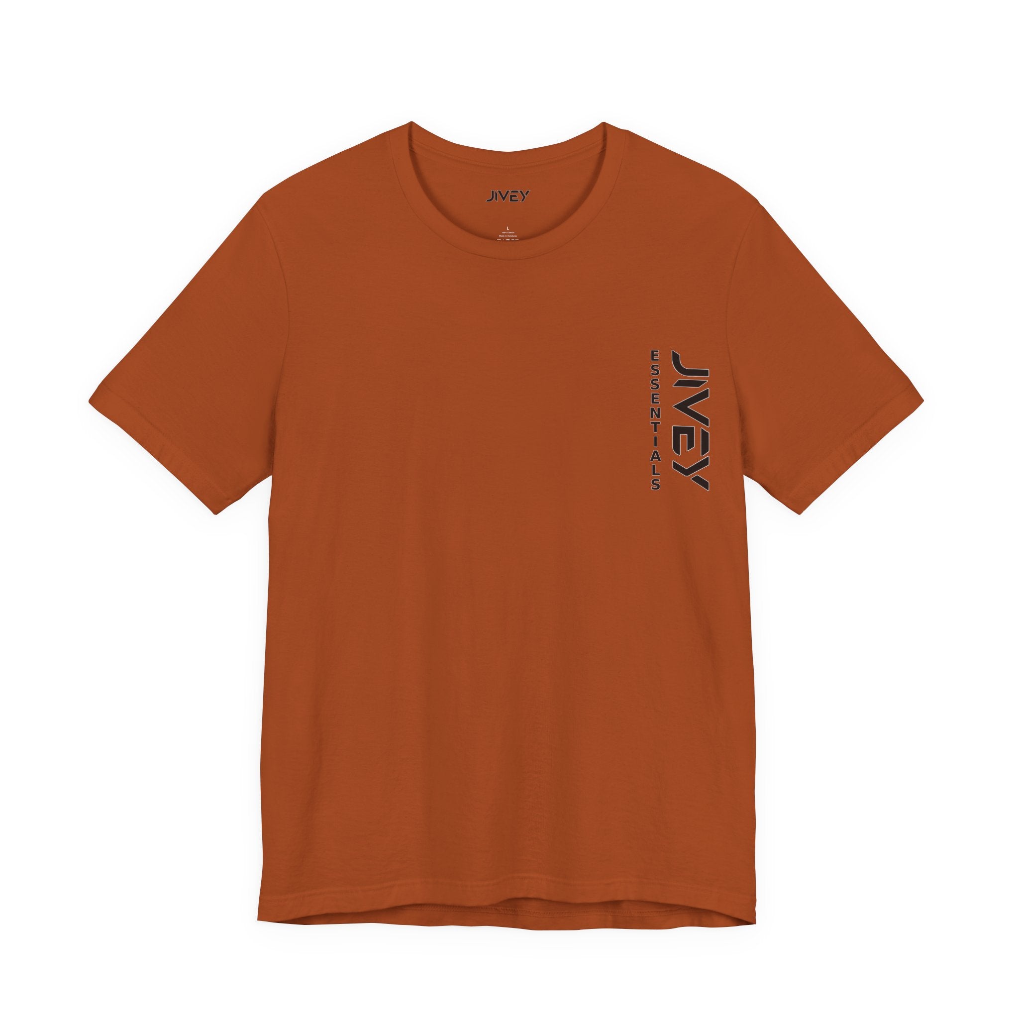 JIVEY Essentials Unisex Jersey Short Sleeve Soft Cotton Tee