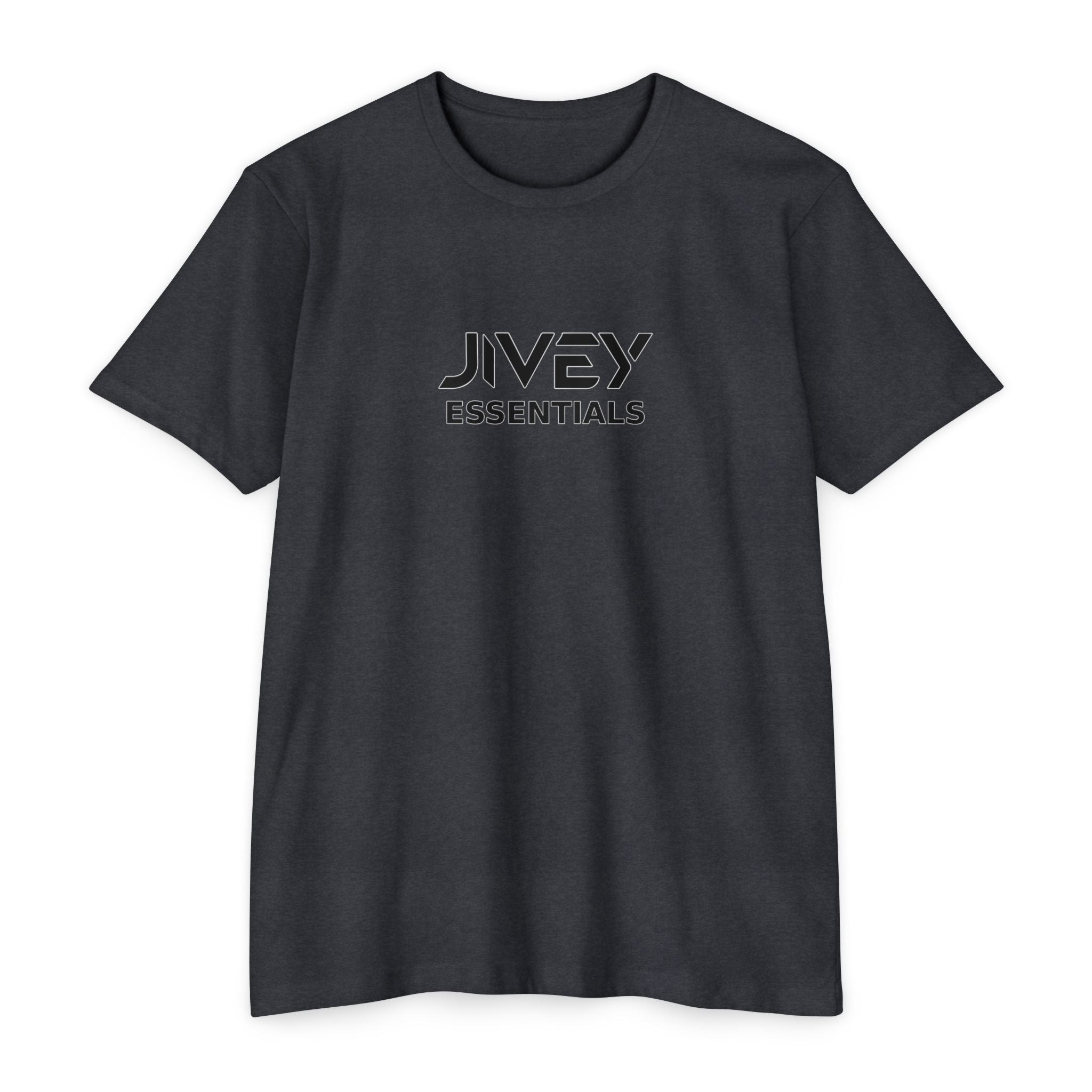 JIVEY Essentials Unisex CVC Soft Breathable Durable Jersey T-shirt