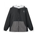 JIVEY Essentials Unisex Light-fabric Windbreaker Black Jacket