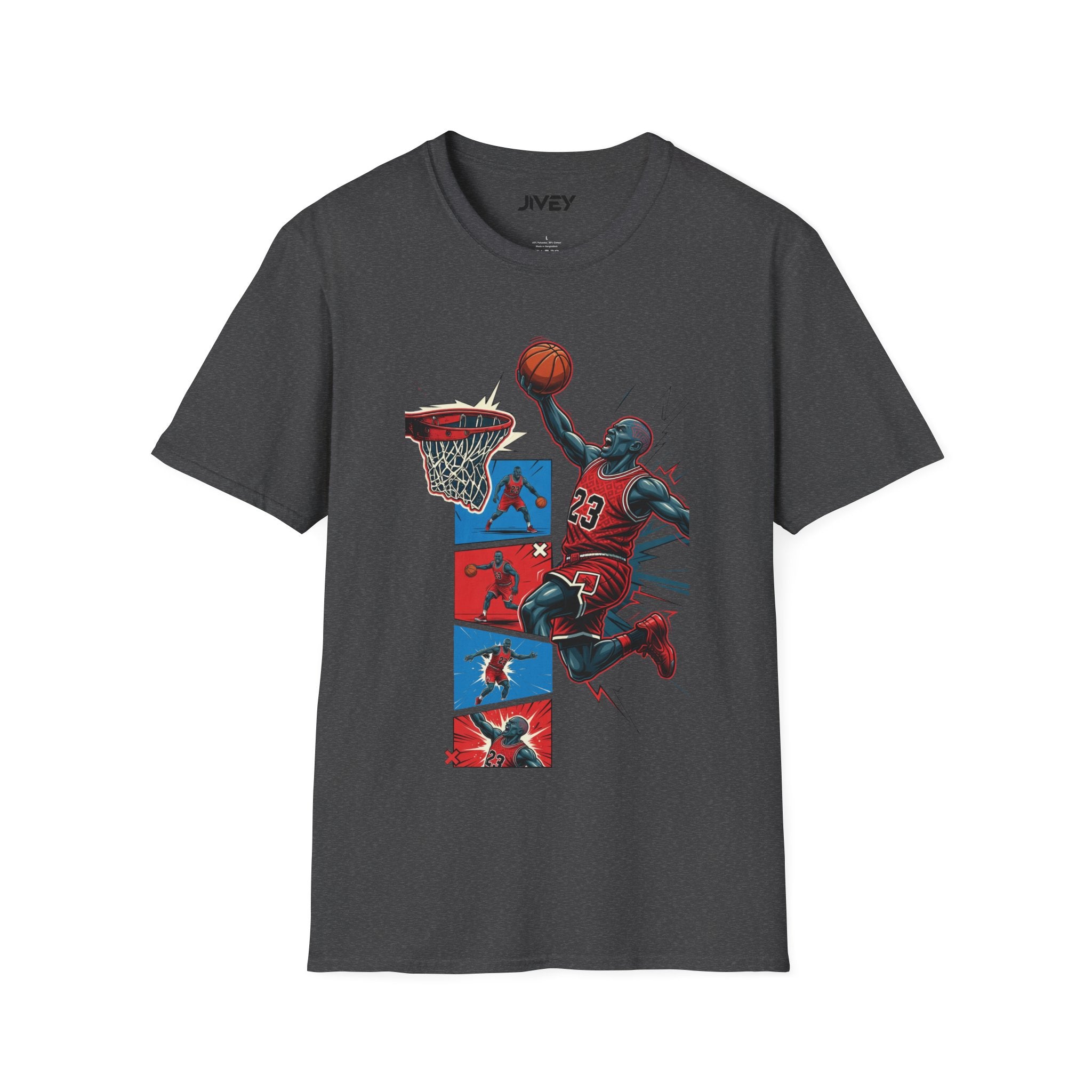 BASKETBALL ACTION TEE