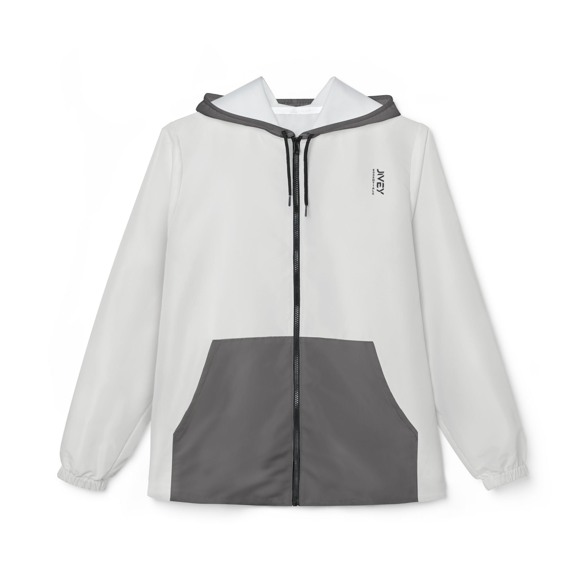 JIVEY Essentials Unisex Light-fabric Windbreaker Platinum Jacket