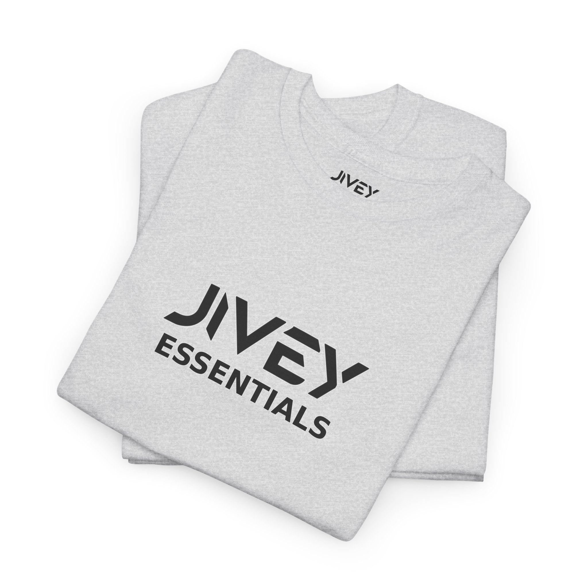JIVEY Essentials Unisex Heavy Cotton Durable Washable Tee