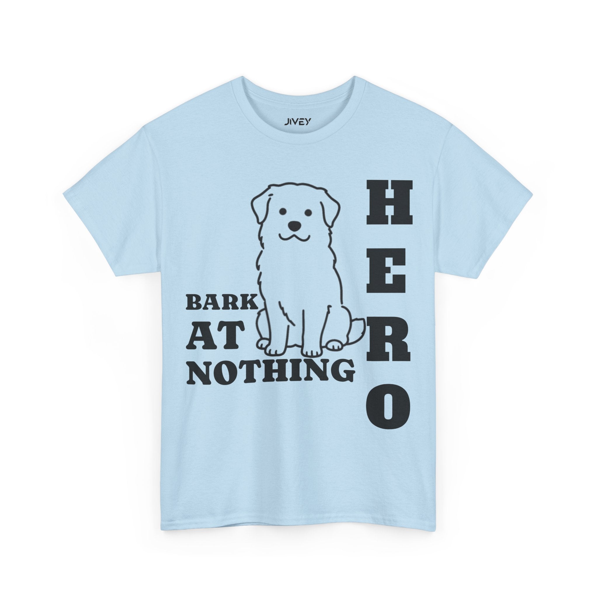 Single Line Pet Art Style Heavy Cotton Tee