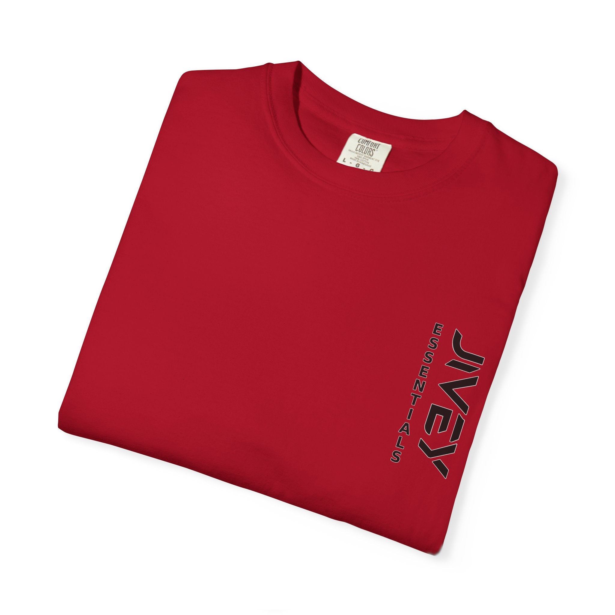 JIVEY Essentials Unisex Garment-Dyed Durable Ring-spun Cotton T-shirt