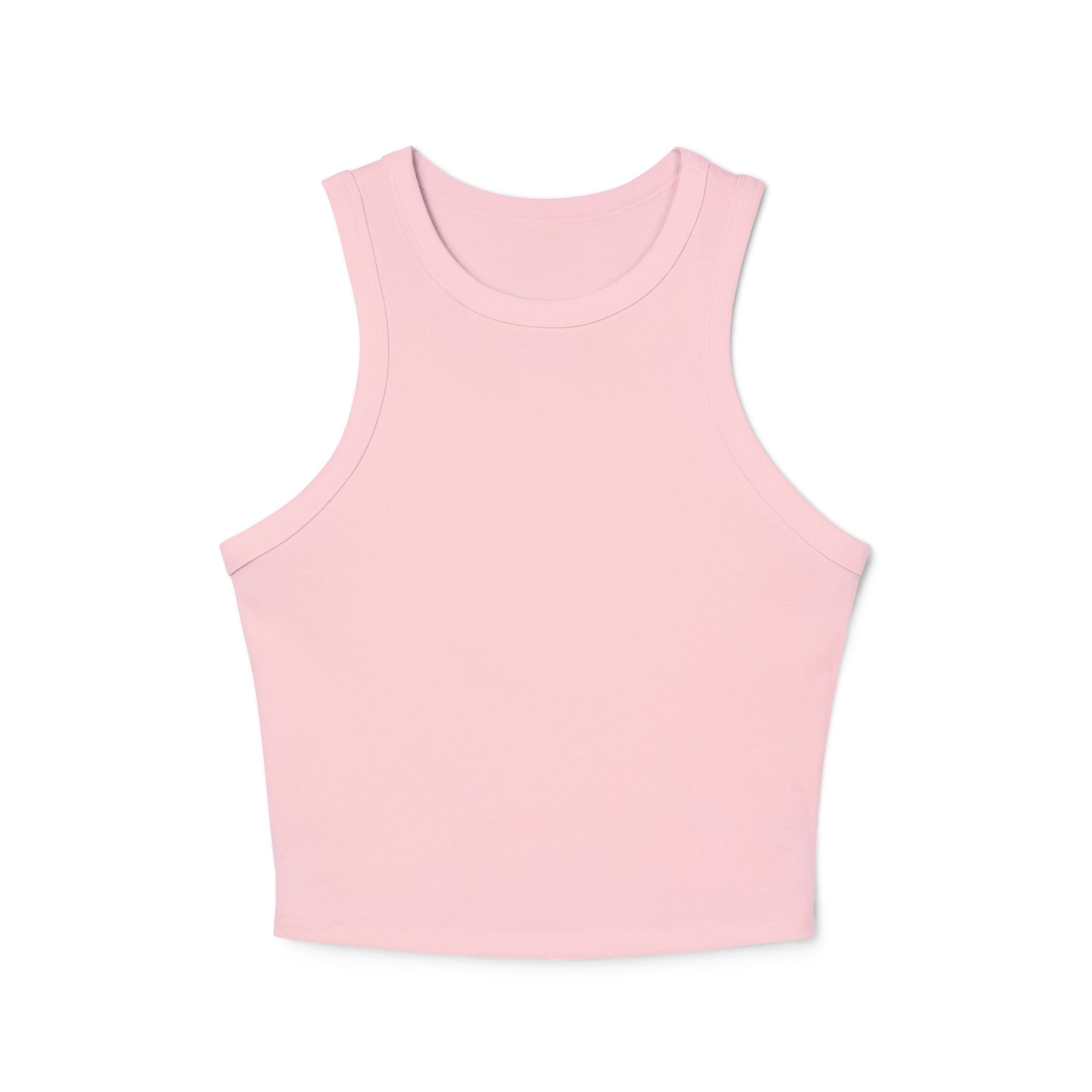 JIVEY Eminent Women's Light-fabric Micro Rib Racer Tank Top