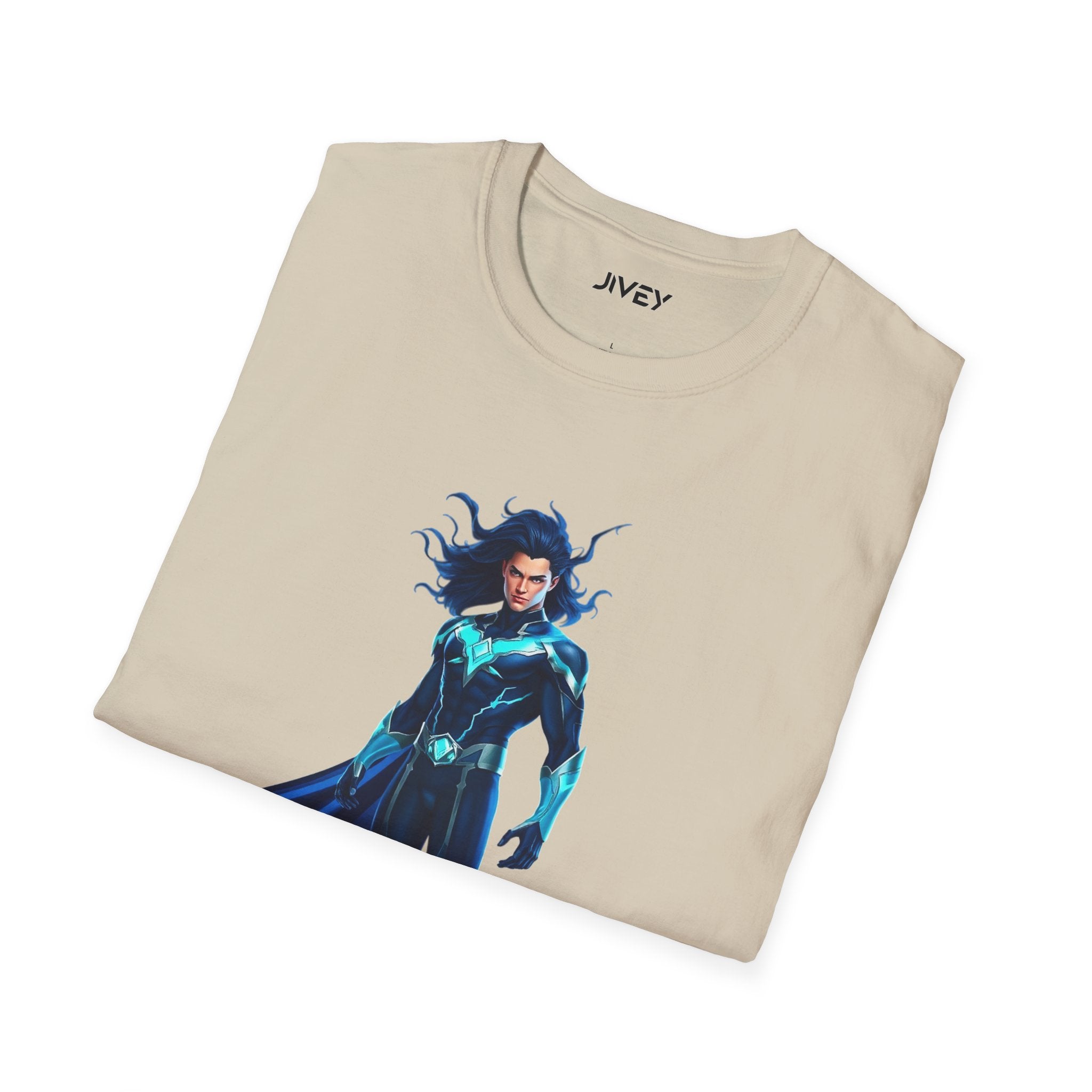 Azure Nova Superhero Softstyle Tee