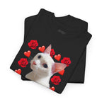 Forever Loved Cats Dry Paint Heavy Cotton Tee