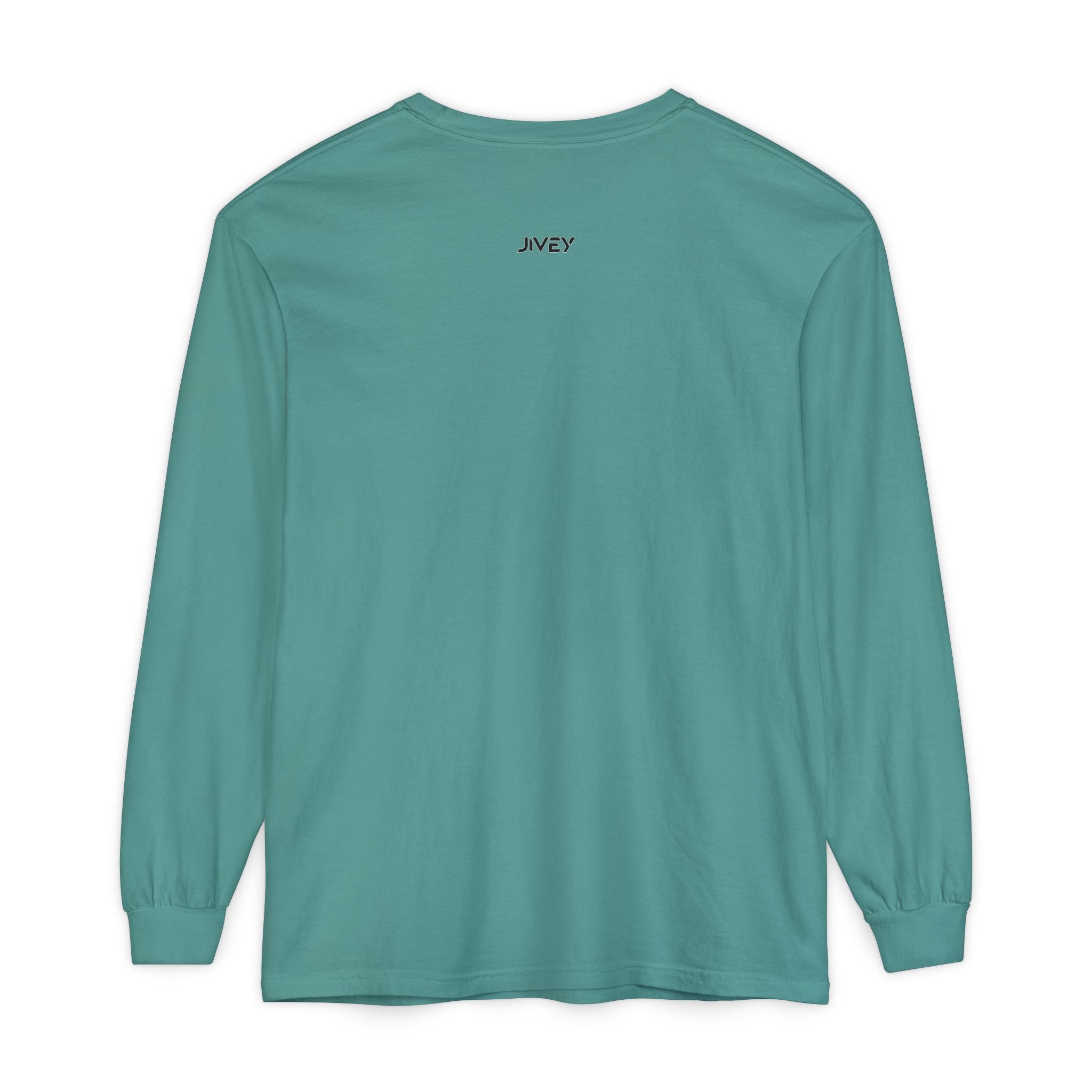 JIVEY Eminent Unisex Garment-dyed Long Sleeve Shirt