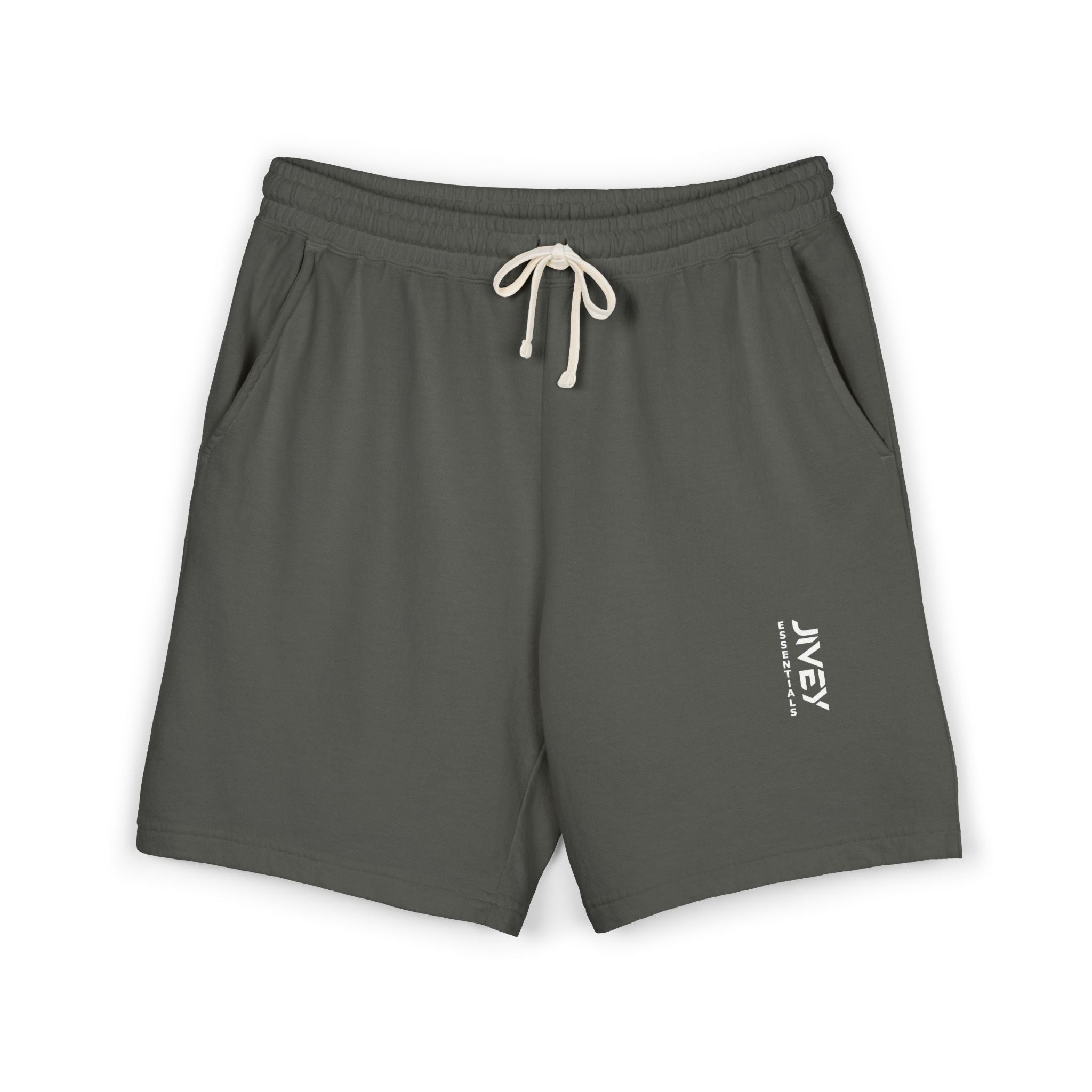 JIVEY Essentials Unisex Garment-Dyed Lightweight Fleece Sweatshort