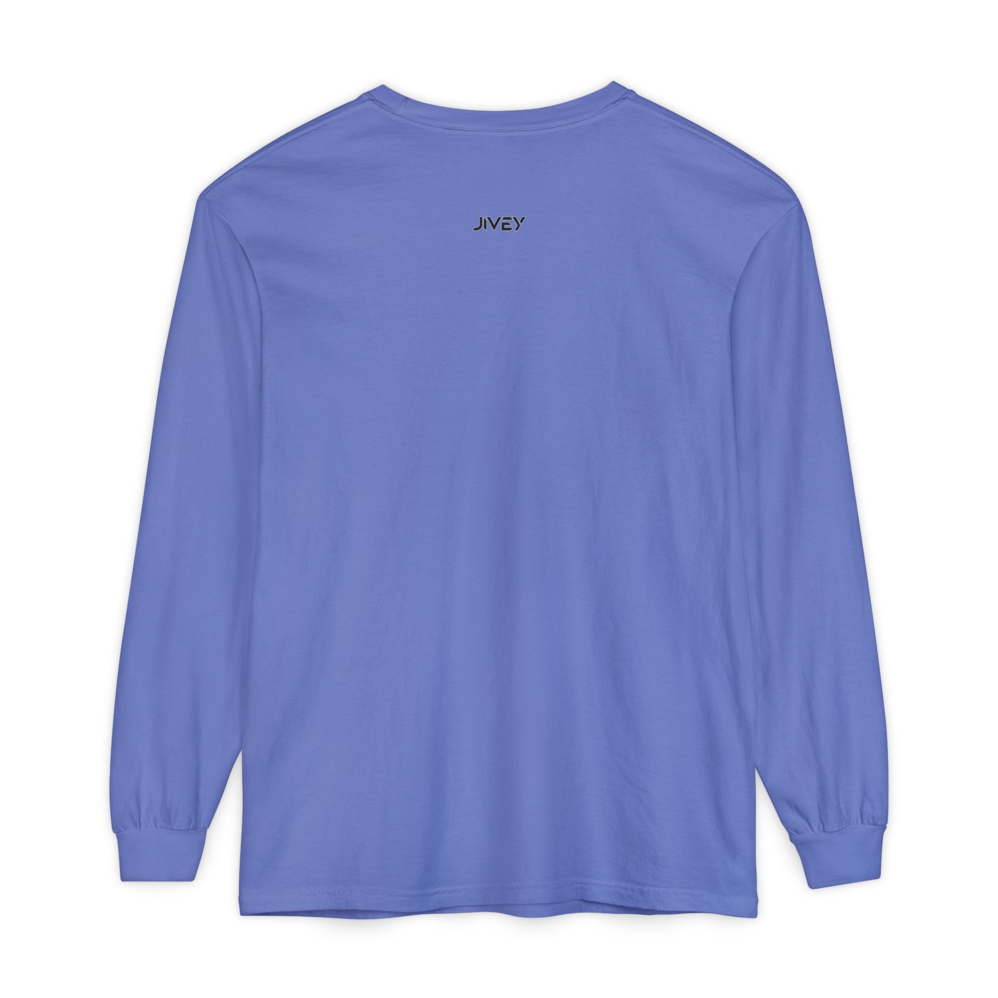 JIVEY Eminent Unisex Garment-dyed Long Sleeve Shirt