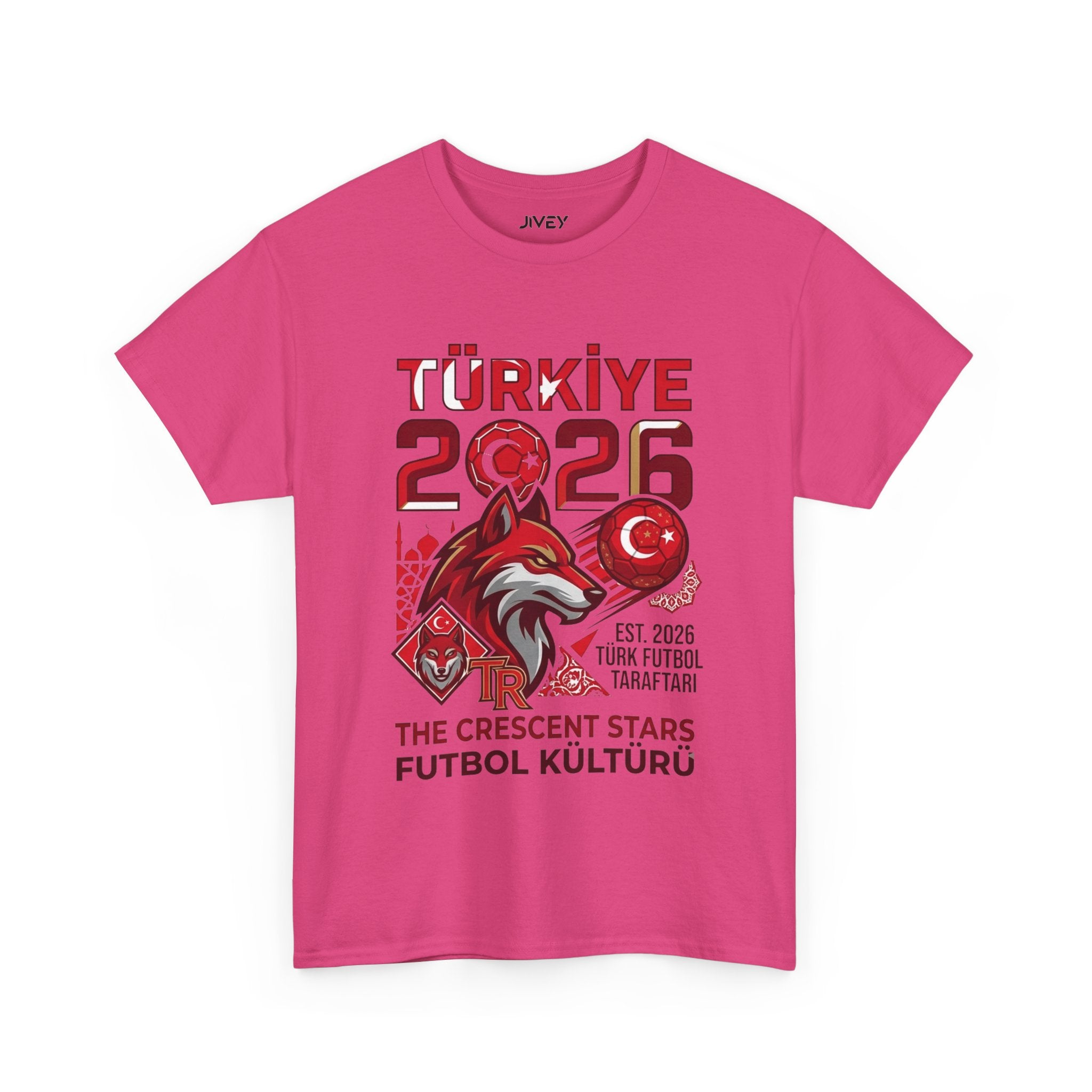 Turkiye Wolf Soccer Fan Tee