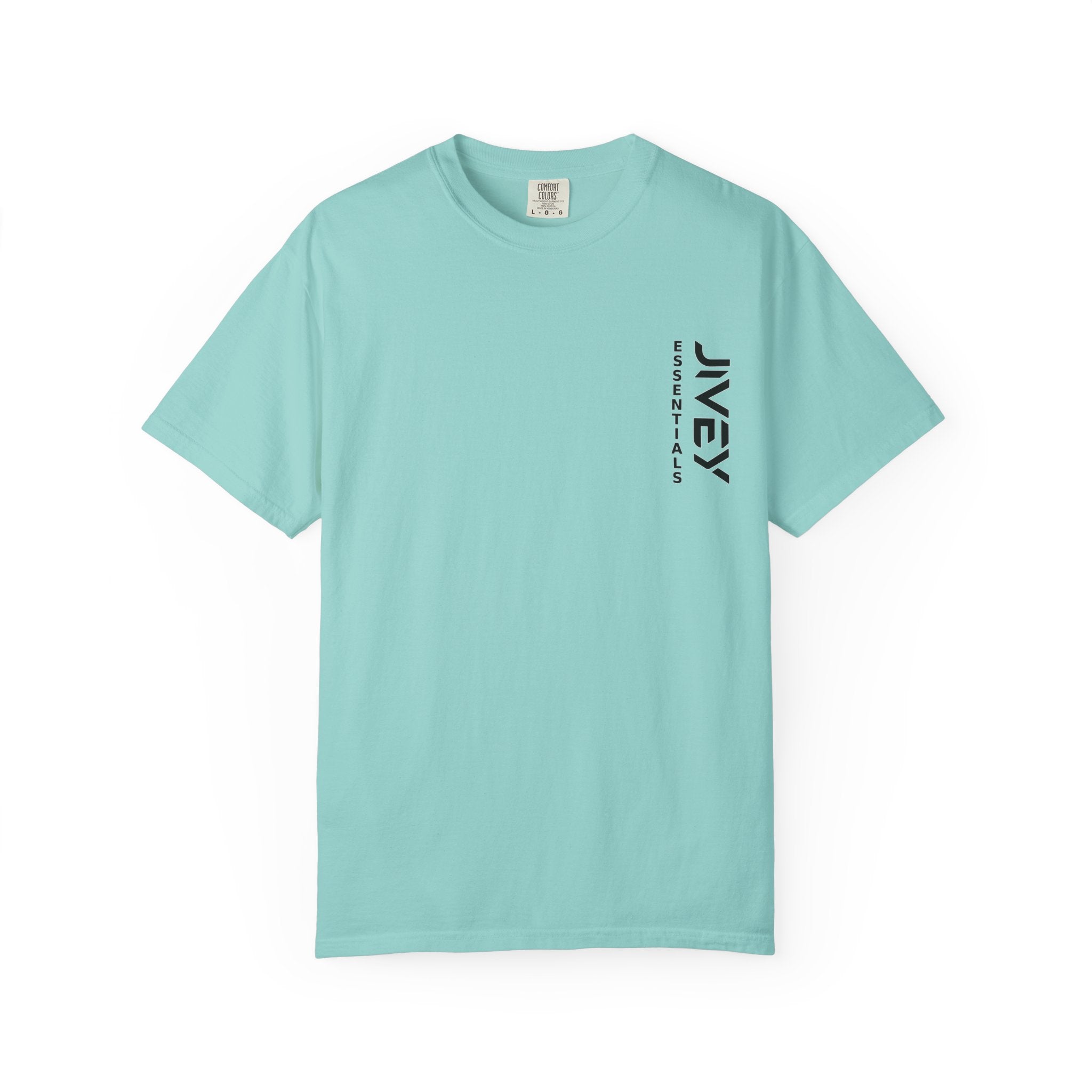 JIVEY Essentials Unisex Garment-Dyed Durable Ring-spun Cotton T-shirt