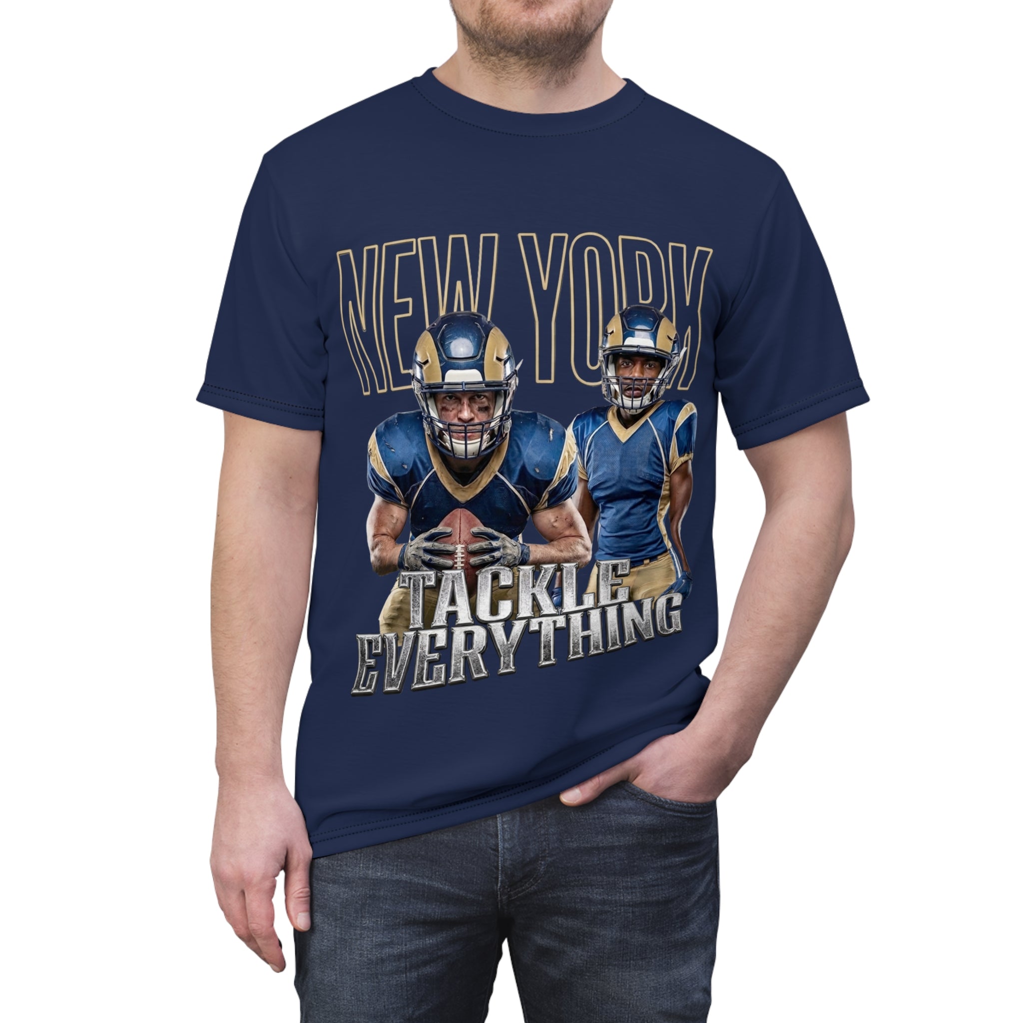 New York Tackle Team Football MegaTee