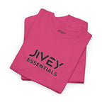 JIVEY Essentials Unisex Heavy Cotton Durable Washable Tee