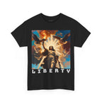 Liberty and Freedom Unisex Heavy Cotton Tee