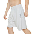 JIVEY Essentials Men’s Comfy-fit Moisture-wicking Platinum Sports Shorts