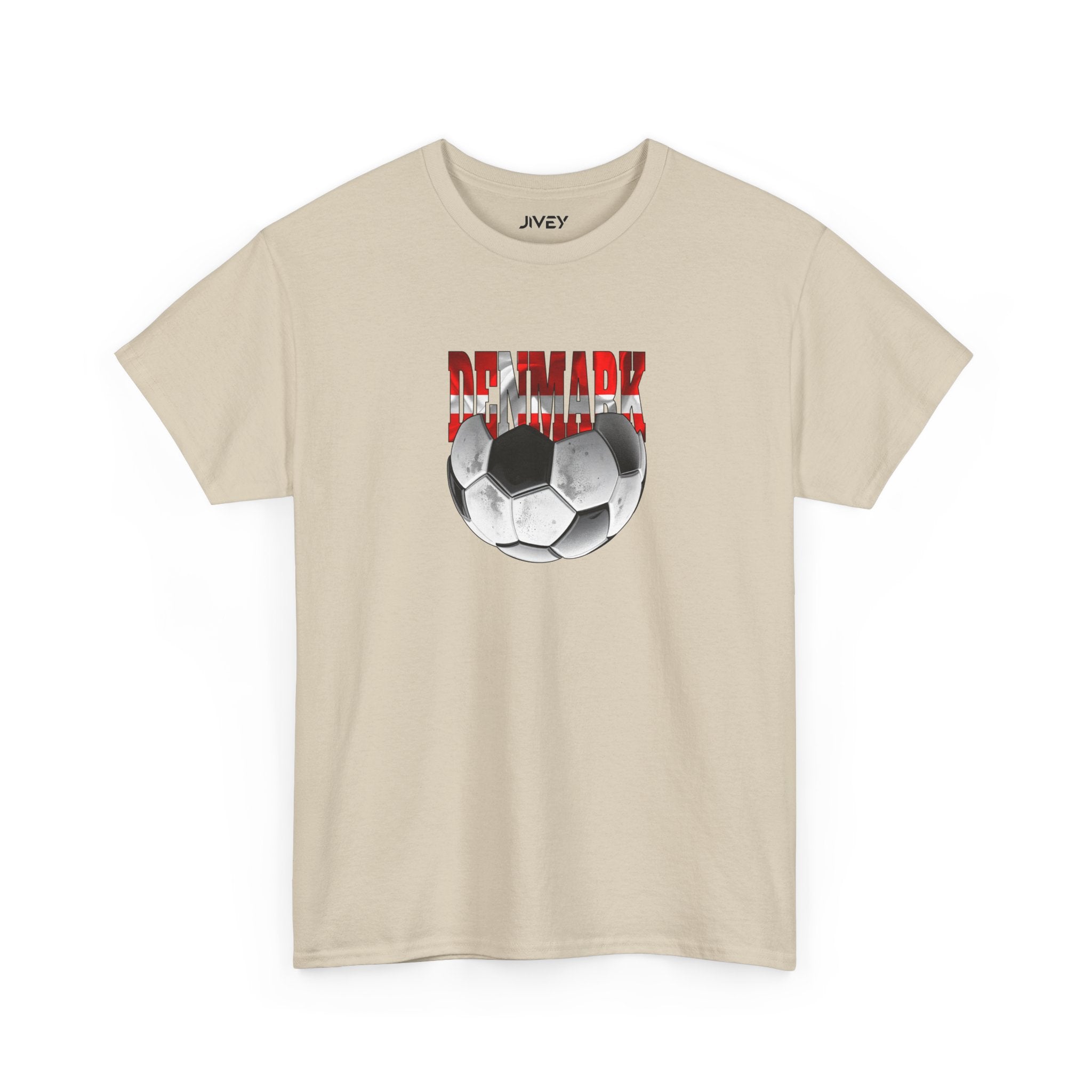 Denmark Soccer Fan Tee