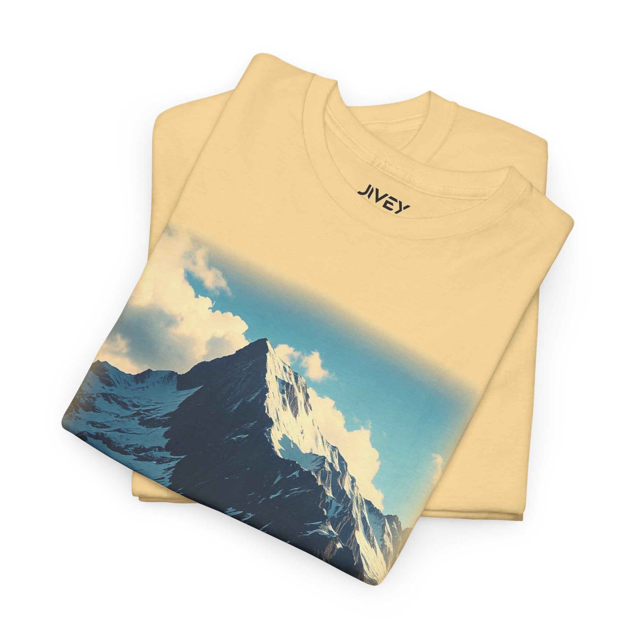 Mount Logan Peak Unisex Heavy Cotton Tee