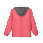 JIVEY Essentials Unisex Light-fabric Windbreaker Pastel Red Jacket