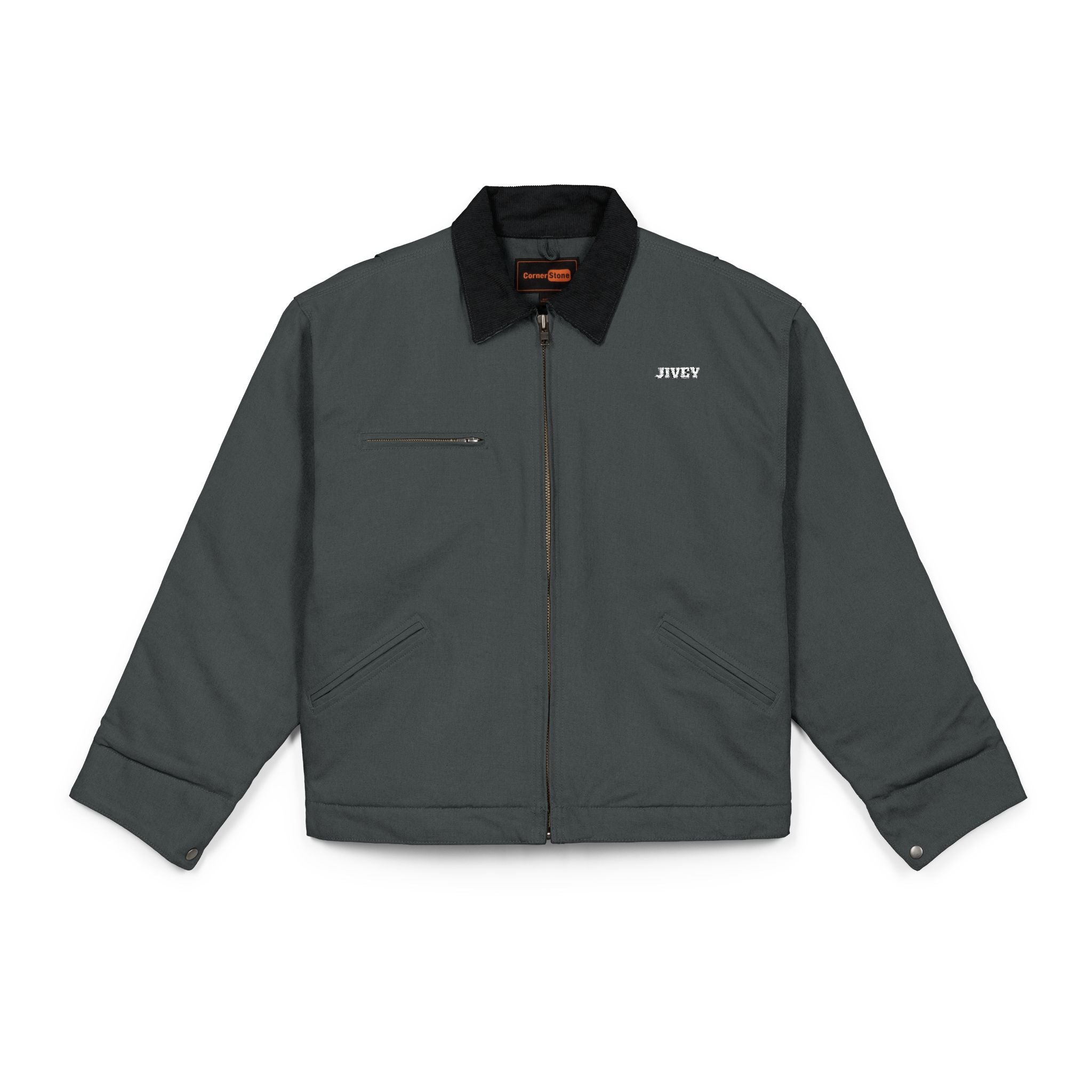 JIVEY Essentials Unisex Duck Cloth Work Jacket