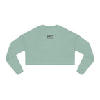 JIVEY Essentials Women's Cropped Breathable Relaxed Fit Sweatshirt