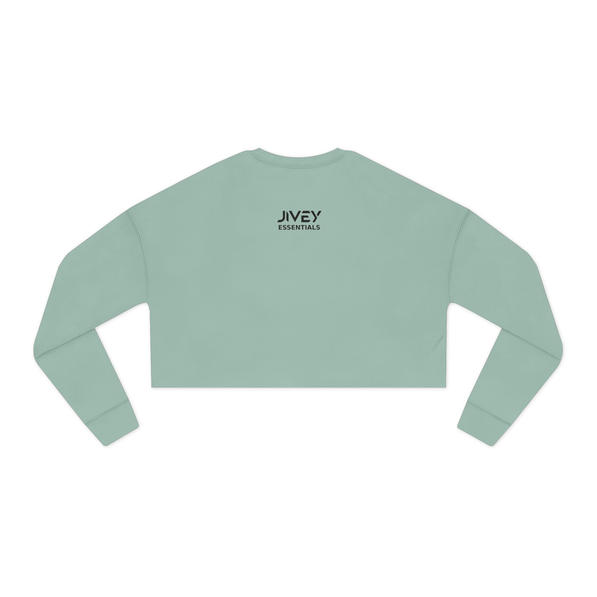 JIVEY Essentials Women's Cropped Breathable Relaxed Fit Sweatshirt