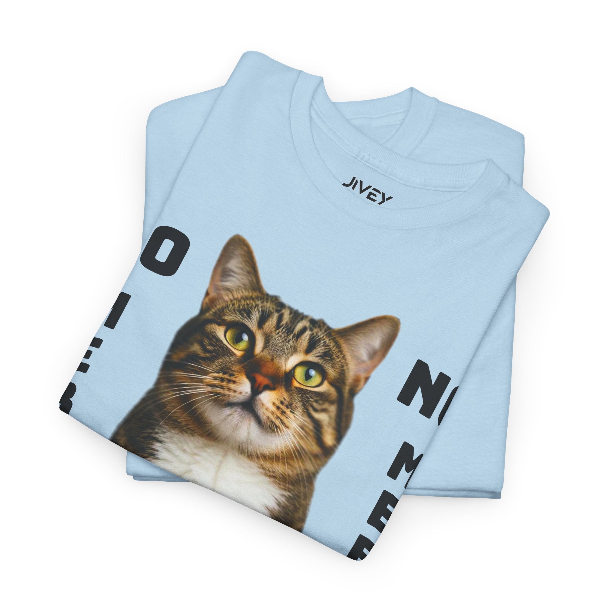 Beloved Pet Portrait Tabby Cat Heavy Cotton Tee