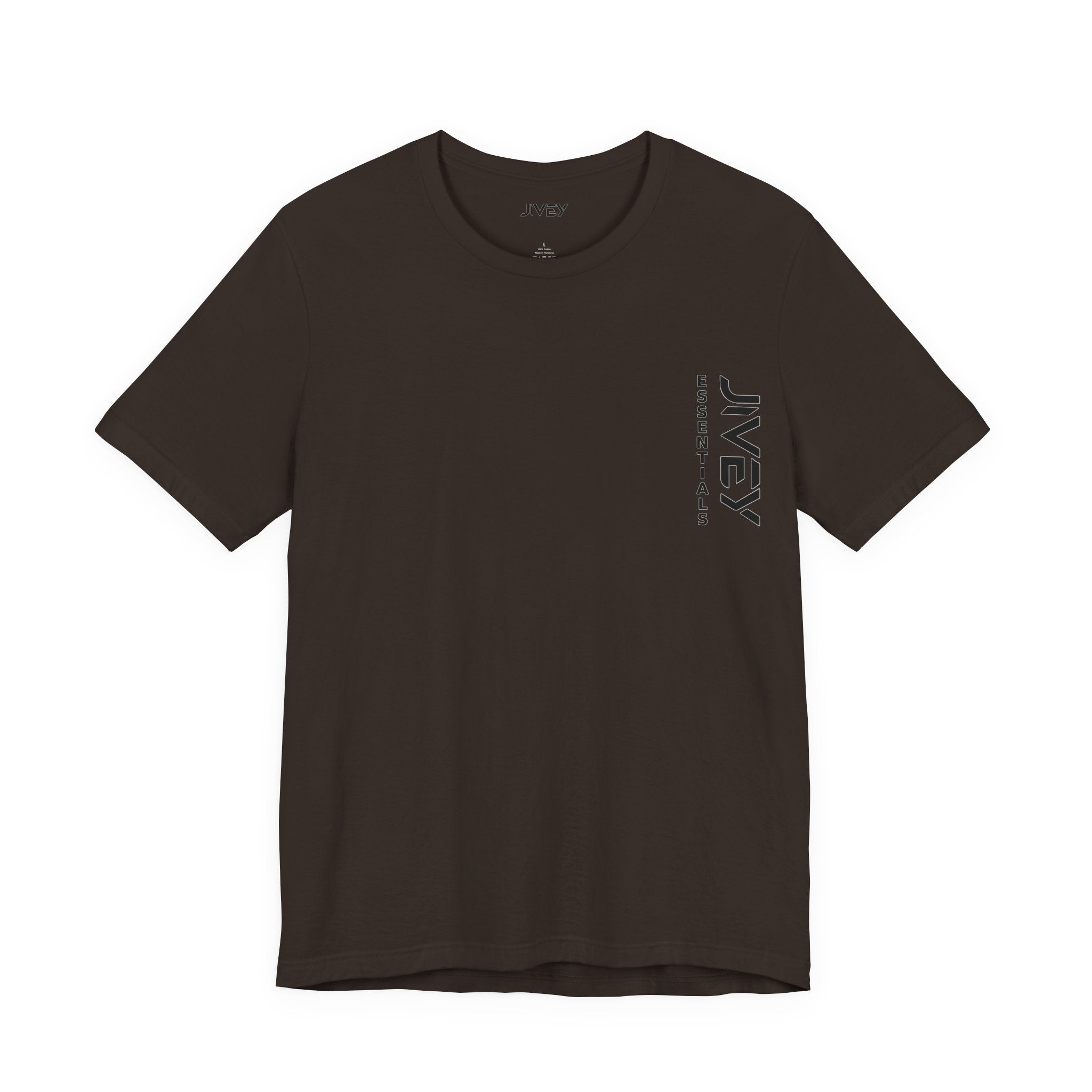JIVEY Essentials Unisex Jersey Short Sleeve Soft Cotton Tee