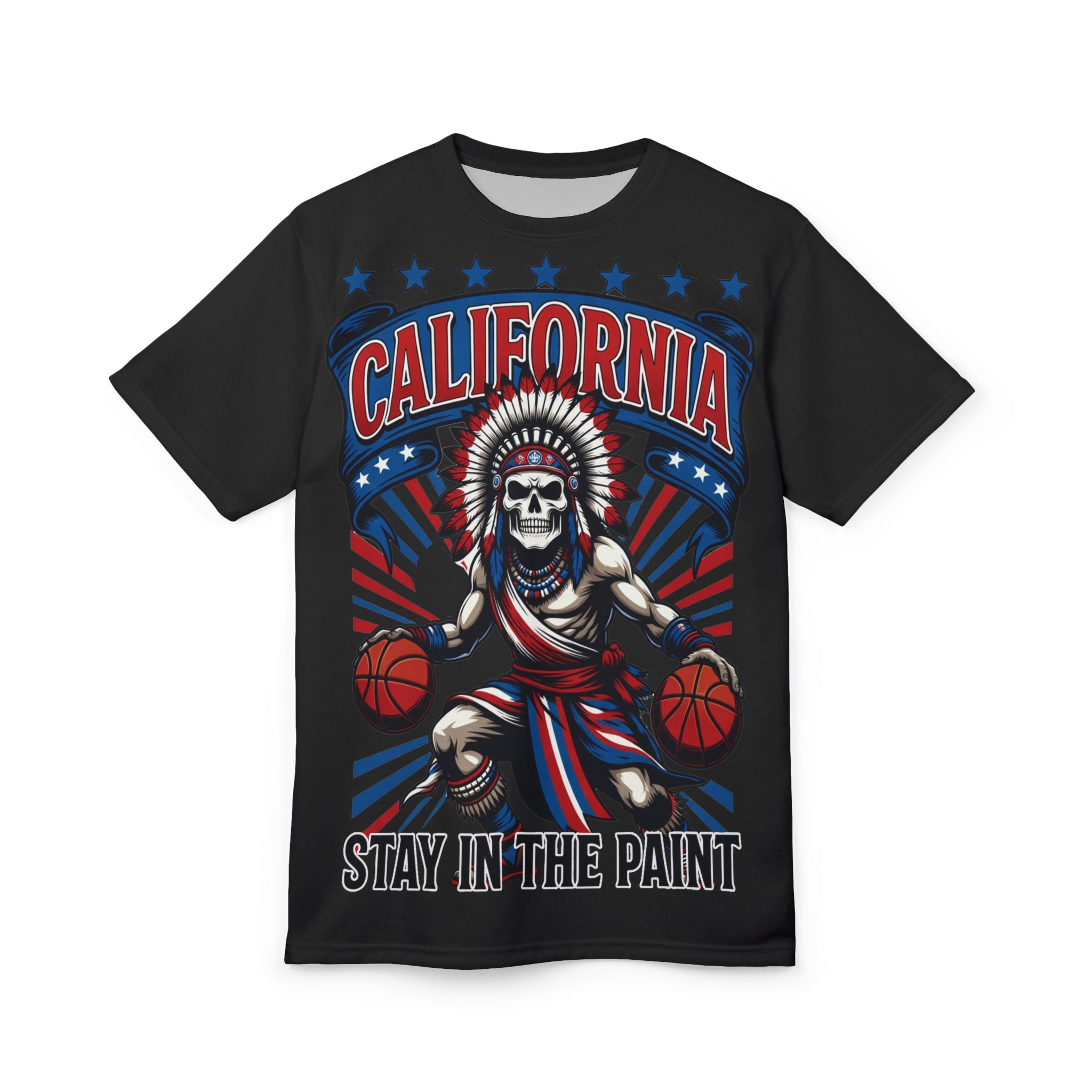 California Stay In the Paint Mega Tee