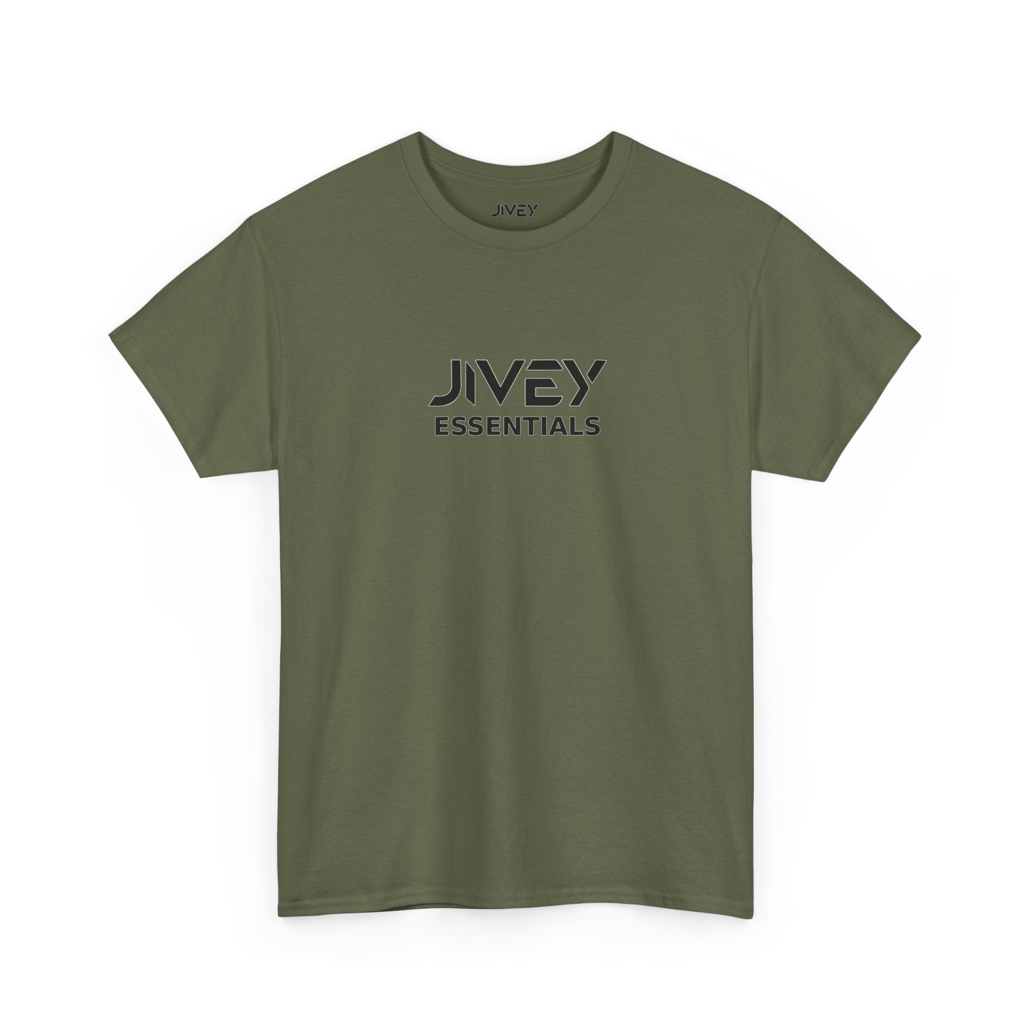 JIVEY Essentials Unisex Heavy Cotton Durable Washable Tee