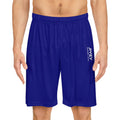 JIVEY Essentials Men's Moisture-wicking Blue Basketball Shorts
