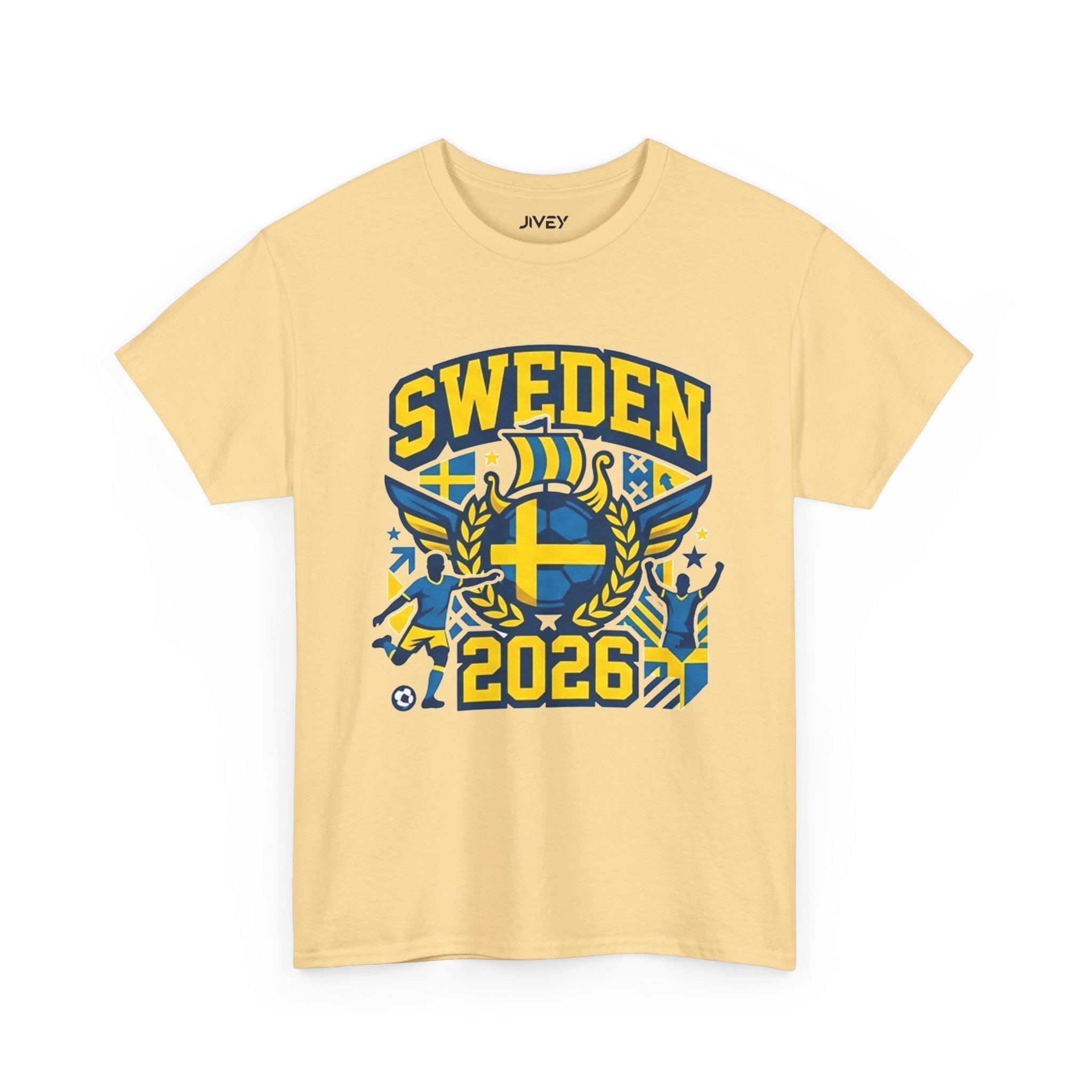 Sweden Soccer Fan Tee