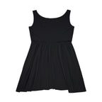 JIVEY Eminent Mid-length Comfy Black Skater Dress