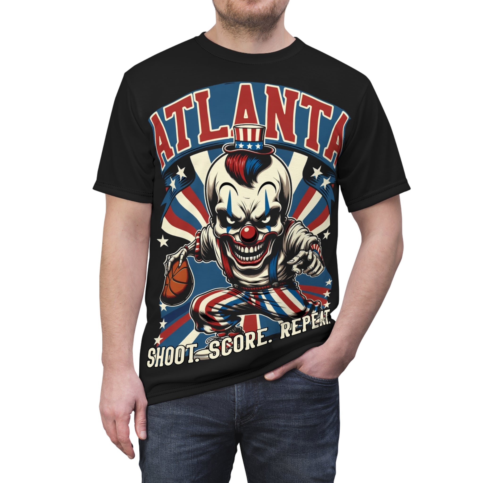Atlanta ESR Mega  Basketball Tee