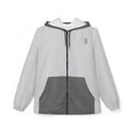 JIVEY Essentials Unisex Light-fabric Windbreaker Grey Jacket