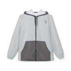 JIVEY Essentials Unisex Light-fabric Windbreaker Grey Jacket