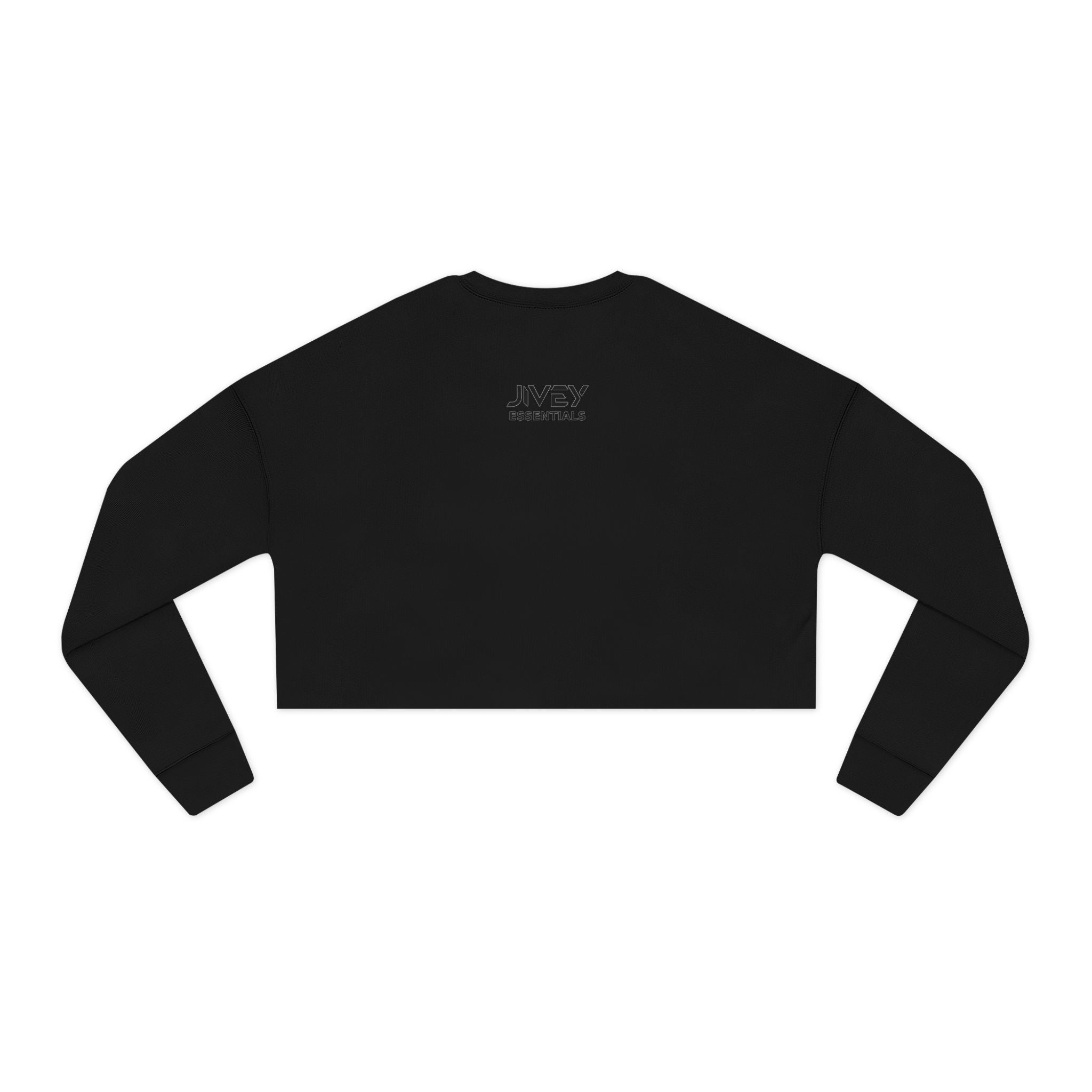 JIVEY Essentials Women's Cropped Breathable Relaxed Fit Sweatshirt